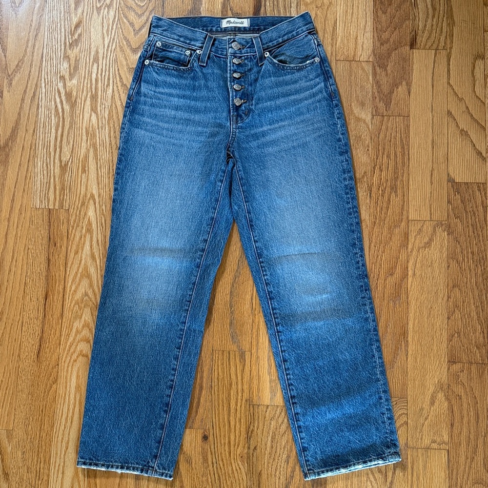 Madewell Button-Fly High-Rise Women’s Jeans